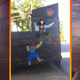Some of the images painted on the ship.